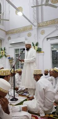 Laylat ul Qadr: Ra's ul Hudood saheb in Taiyebi Masjid